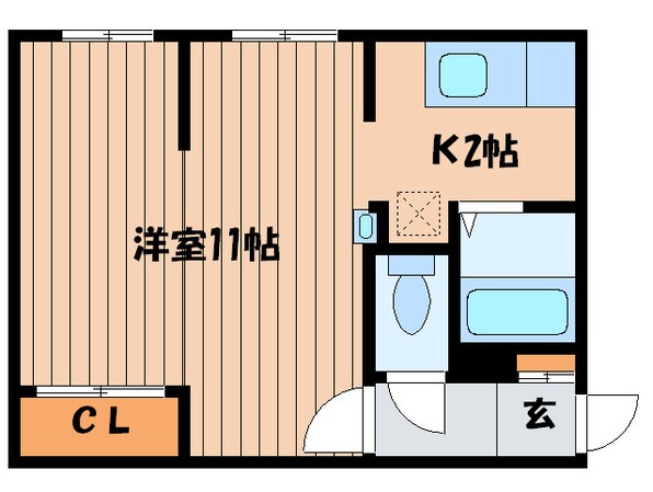 エスペラントの物件間取画像